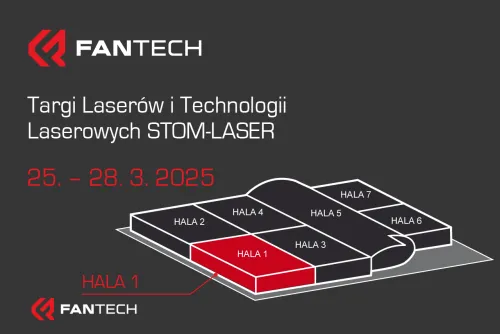 FANTECH na targach STOM-LASER 2025 w Polsce